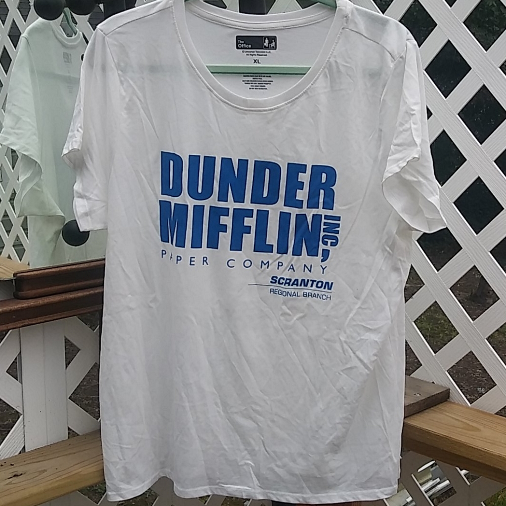 Dunder Mifflin The Office Short Sleeve XL